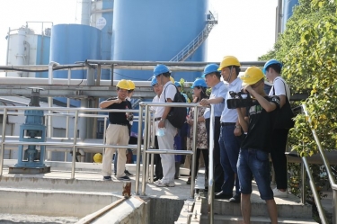 浙江省生态环境厅一行到莅临888集团电子游戏(中国游)有限公司官网纸业调查领导